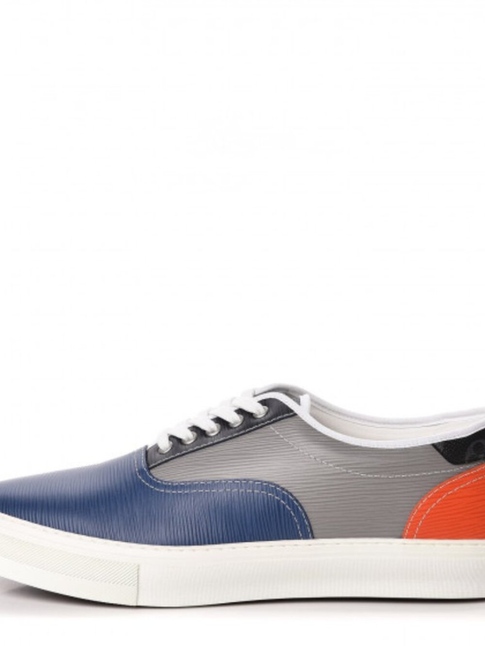 Louis Vuitton Epi Monogram Eclipse Trocadero Mens Shoes Sneaker LV 12 USA 13 - Picture 2 of 9